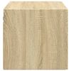 vidaXL Wandkast 70x42,5x40 cm bewerkt hout sonoma eikenkleurig