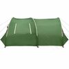 vidaXL Tunneltent met dak met opslag Groen en Wit 700 x 590 x 215 cm
