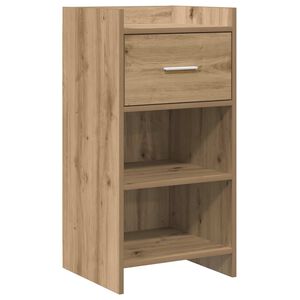 vidaXL Dressoir Artisanaal eiken 40 x 36 x 80 cm Bewerkt hout