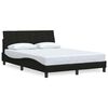 vidaXL Bedframe zonder matras "Hanko" 120x200 cm stof zwart