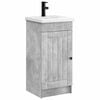vidaXL Badkamermeubel met Wasbak Betongrijs 42 x 40 x 84,5 cm