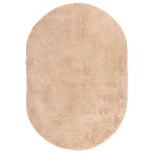 vidaXL Hoogpolig vloerkleed NAVARRA 300x200 cm polyester beige