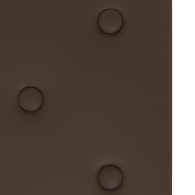 vidaXL Wandpanelen 12 st 3,24 m² 90x30 cm kunstleer bruin