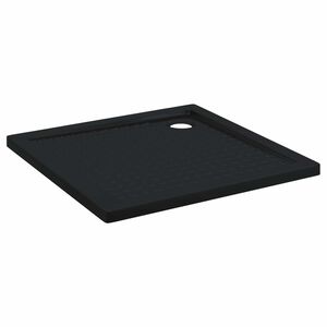 vidaXL Douche Basis Tray met Dots 90 x 90 x 4 cm ABS Zwart