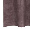 vidaXL Velvet Gordijnen met gordijnen 2 pcs Bruin 225 x 140 cm Fluweel