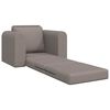 vidaXL Slaapbank Taupe 98 x 71 x 83 cm Fluweel