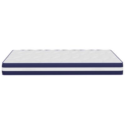 vidaXL Pocketveringmatras middelhard-hard 140x190 cm