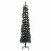 vidaXL Kunstkerstboom met 300 LED Groen 240 cm PVC en Plastic en Staal