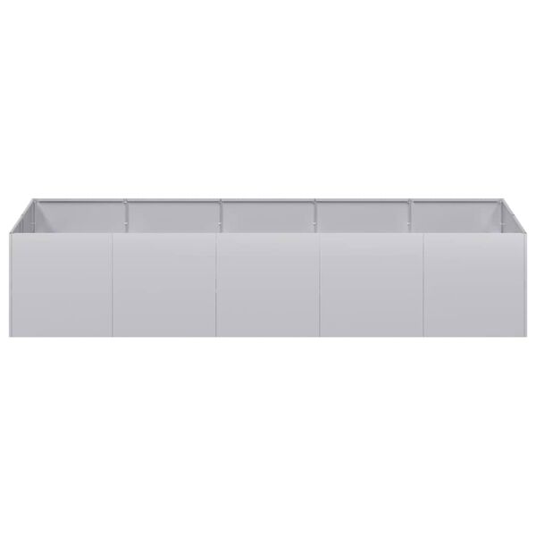 vidaXL Plantenbak 200x80x40 cm gegalvaniseerd staal