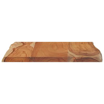 vidaXL Tafelblad rechthoekig natuurlijke rand 70x60x2,5 cm acaciahout