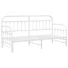 vidaXL Bedframe voor een daybed Wit 80 x 200 cm Gepoedercoat staal