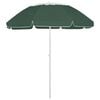 vidaXL Strandparasol 300 cm groen