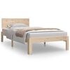 vidaXL Bedframe massief hout 90x190 cm