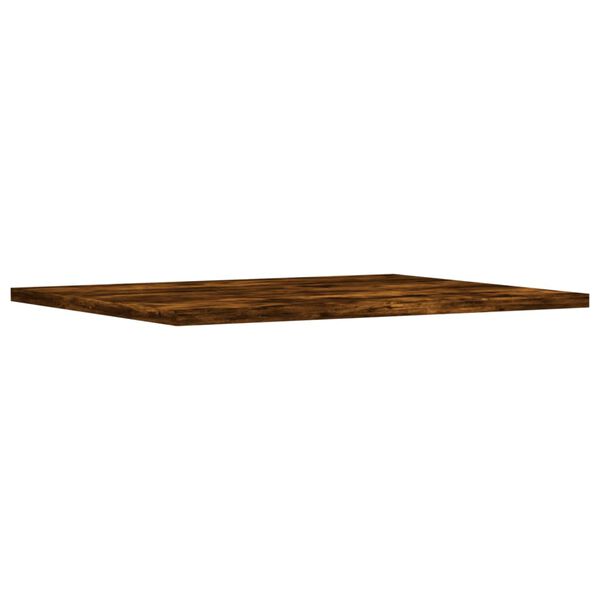 vidaXL Wandschappen 4 st 40x50x1,5 cm bewerkt hout gerookt eikenkleur
