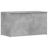 vidaXL Opbergkist 84x42x46 cm bewerkt hout betongrijs