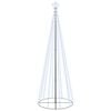 vidaXL Kegelkerstboom 310 LED's 100x300 cm koudwit