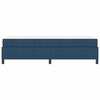 vidaXL Boxspringbed met matras Blauw 90 x 190 cm Stof