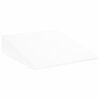 vidaXL Wedge Kussen 69 x 64 x 19 cm Medium Traagschuim Wit