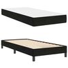 vidaXL Boxspringbed met matras Zwart 80 x 200 cm Stof