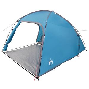 vidaXL Huisje Tent 2-persoons Blauw taft