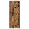 vidaXL Tv-meubelen 2 st 30,5x30x90 cm bewerkt hout oud houtkleurig