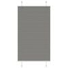 vidaXL Pliss&eacute; rolgordijn 80x100 cm stofbreedte 79,4 cm antraciet