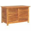 vidaXL Tuinbox met jaloezie&euml;n 90x50x56 cm massief acaciahout