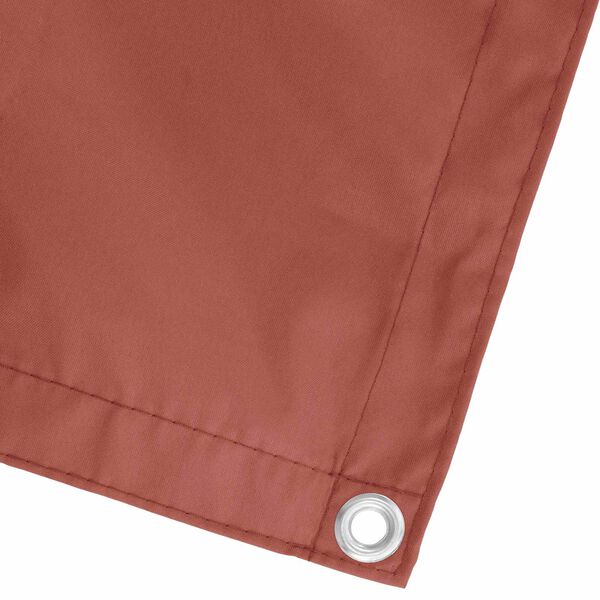 vidaXL Balkon Scherm Terracotta 100 x 700 cm Oxford Stof