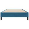 vidaXL Bedframe zonder matras 90x220 cm fluweel donkerblauw