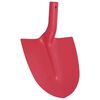 vidaXL Schep Hoofd 4 pcs Rood 39,5 x 27,5 cm Gepoedercoat staal