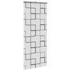 vidaXL Doucherolgordijn met cassette 100x240 cm stofbreedte 96 cm
