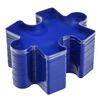 HI Puzzelsorteerbakje 21,5 cm blauw