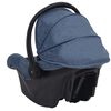 vidaXL Babyautostoel 42x65x57 cm marineblauw
