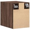 vidaXL Wandkast 30x42,5x40 cm bewerkt hout bruin eikenkleur