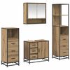vidaXL Badkamermeubelset 4 st Artisan Eiken 65 x 33 x 60 cm