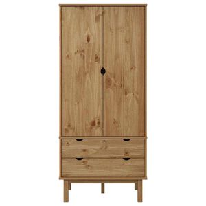 vidaXL Kledingkast OTTA 76,5x53x172 cm massief grenenhout