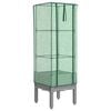 vidaXL Plantenbak verhoogd met kashoes 40x40x140 cm rattanlook