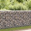 vidaXL Gabion mand 100x50x100 cm gegalvaniseerd staal