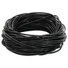 vidaXL Leren Koord 1 Zwart &Oslash;1,5 mm x 5 m Leer