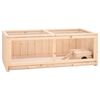 vidaXL Hamsterkooi 104x52x38 cm massief vurenhout