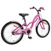 vidaXL Kinderfiets 20 Inch voor 6-11 jaar oud Donkerroze