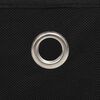vidaXL Opbergboxen 10 st 28x28x28 cm nonwoven stof zwart