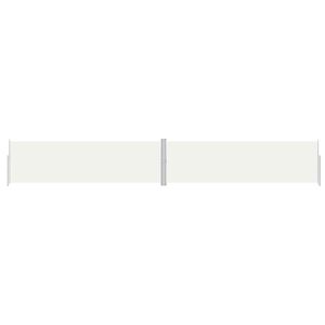 vidaXL Windscherm uittrekbaar 180x1200 cm cr&egrave;mekleurig