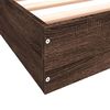 vidaXL Bedframe zonder matras bewerkt hout bruin eikenkleur 140x200 cm