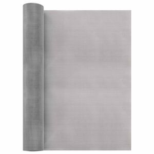vidaXL Gaas Scherm 40 x 2000 cm 60 Mesh RVS 201 Zilverkleurig