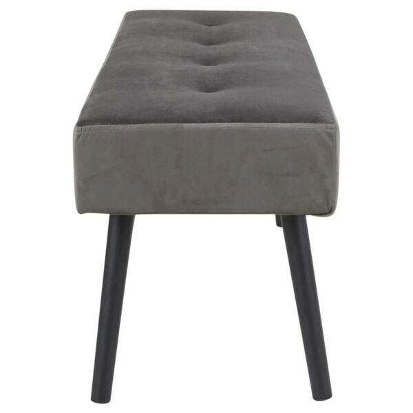 House Nordic Bankje Lyla 35x100x44 cm grijs