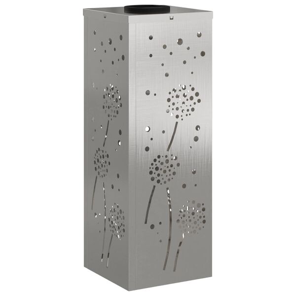 vidaXL Solar LED Pad Licht 2 pcs Roestvrij staal Roestvrij staal