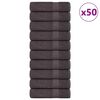 vidaXL Handdoeken FROGN 50 st 50x100 cm 360 g/m&sup2; antraciet