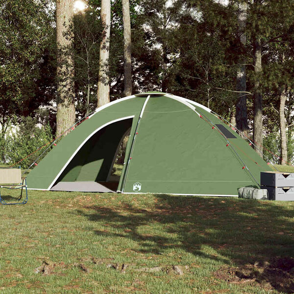 vidaXL Tent 8-persoons waterdicht groen