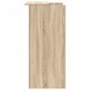 vidaXL Receptiebalie Sonoma Eiken 55x50x103,5 cm Bewerkt Hout